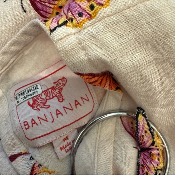 Banjanan Garcia butterfly linen dress M - Picture 12 of 12